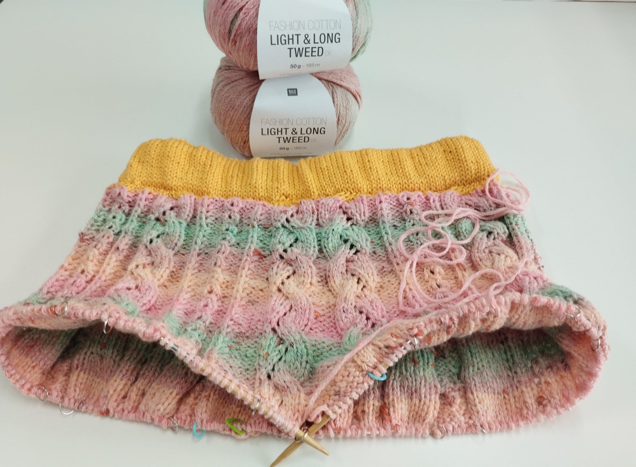 ⸜(。˃ ᵕ ˂ )⸝♡ What a special yarn~ introducing Rico Long and Light