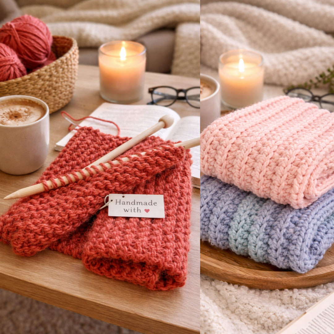 Come and join us in learning how to Knit OR/ Crochet in 2 hours