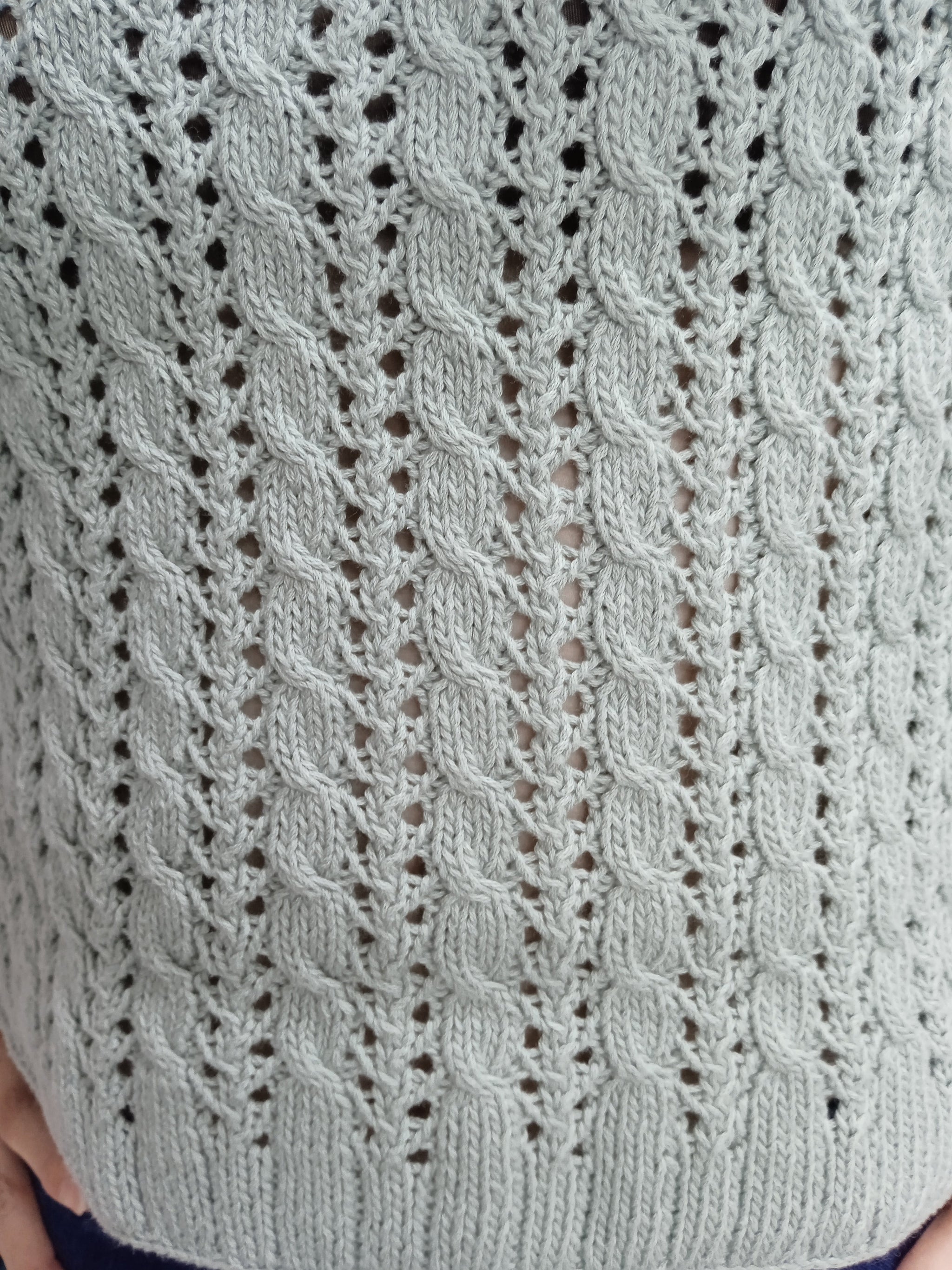 A Happy Knitter; happy to see one of our regulars..