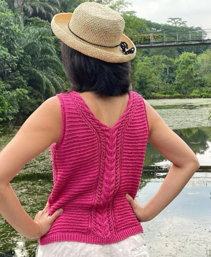 Free knitting pattern ~Riviette