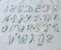 Flora Embroidery Piece~ A New Kind of Meditation