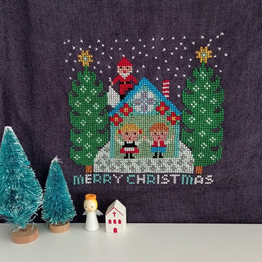 Cross stitch: Santa has come by Gera