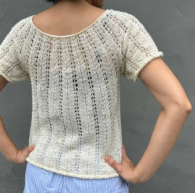 Paid Pattern: Fern Tee by Knitting For Olive