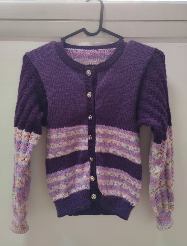 Free Cardigan Knitting Pattern ~Gala