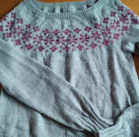 Paid Knitting Pattern: Abloom by Jessica McDonald