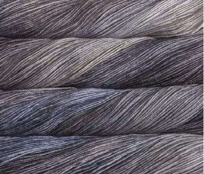 100% Superwash Merino Wool Hand Dyed Yarn in dark blush-grey colour