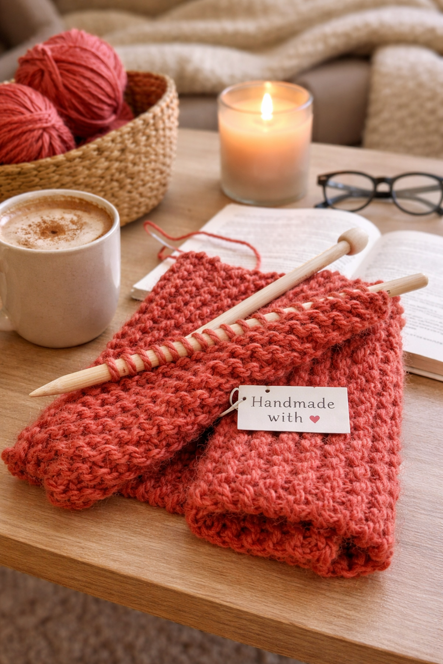 2 Hours to Cozy: Knit Your First Scarf Today (Beginner-friendly), in East Side of Singapore