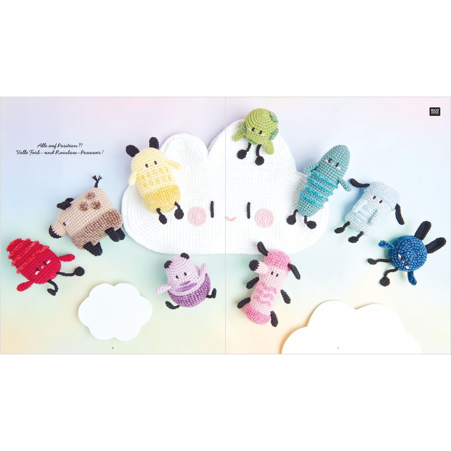 Rico- Rainbow Weirdos Crochet Collection Book