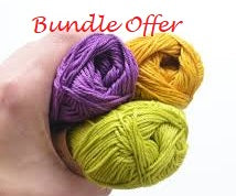 Yarn bundle for sale in Singapore 100% Cotton Yarn for amigurumi, bag, summer tops at cheaper price