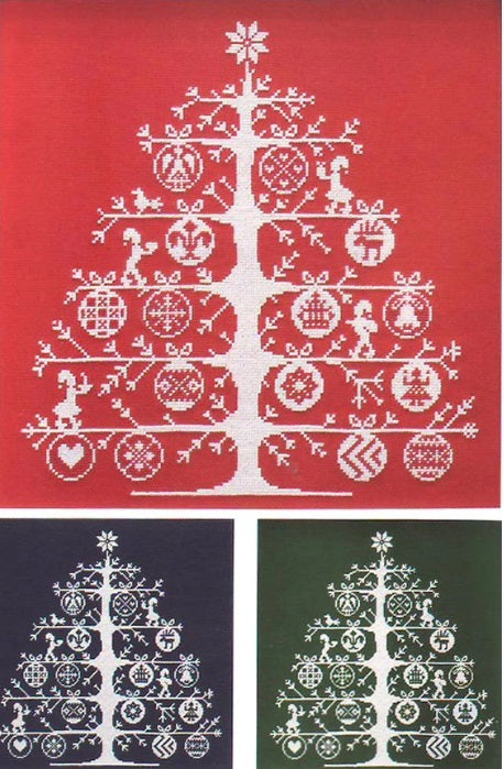 DMC Arne & Carlos Christmas Tree Cross Stitch Kit