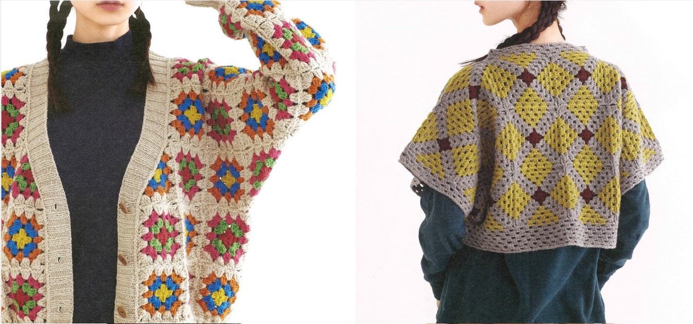 Unlock the secrets of Japanese "Granny Square" fashion with this essential motif clothing handbook. Features world-renowned, easy-to-follow visual charts for creating trendy sweaters, cardigans, and accessories. Perfect for makers who love Japanese precision and the "slow fashion" movement. Limited import—shop now!