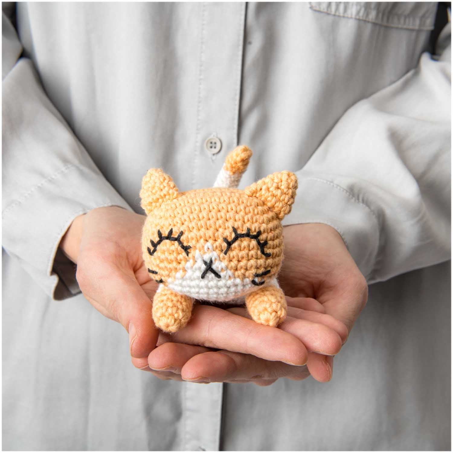 Ricorumi Pocket Pal crochet pattern book by Rico Design, featuring multiple instructions for tiny, portable amigurumi animals and characters