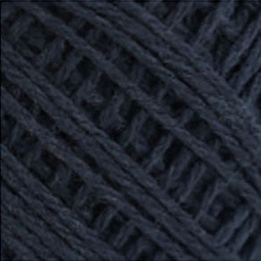 Daruma Japan Superwash Spanish Merino Wool (50g) – Machine-washable premium merino yarn for knitting and crochet, featuring high elasticity and soft hand-feel. Made in Japan in dark navy blue colour yarn