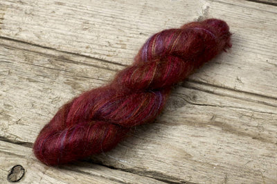 Manos del Uruguay Cabrito mohair yarn in Autumn Color , premium kid mohair lace weight with a soft, cloud-like halo