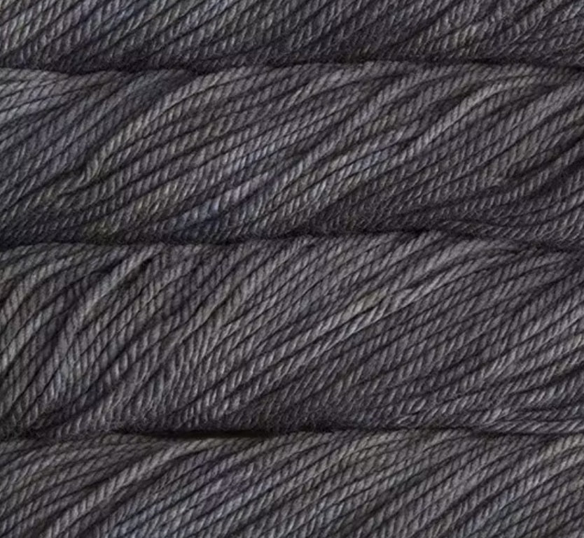 100% Merino Wool chunky merino wool in black colour by malabrigo