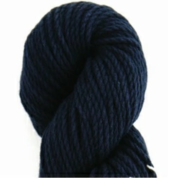 Pierrot Ami Cotton Bulky yarn; a thick 100% cotton Japanese yarn in Navy perfect for quick-knit baskets, macramé, and sturdy crochet bag