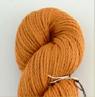 A skein of Pierrot Ami Cotton Bulky yarn from Japan; a soft yet durable bulky-weight cotton for comfortable, long-lasting home accessories