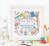 TUVA Cross Stitch Home Sweet Home Pattern Book
