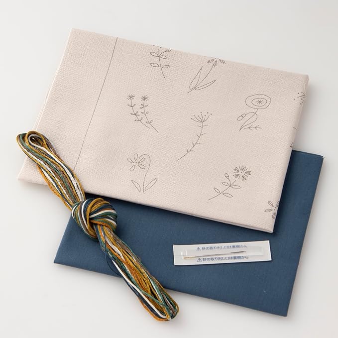 **SALE** Botanical Embroidery Series Flower Garden Mini Tote Cosmo Embroidery Kit