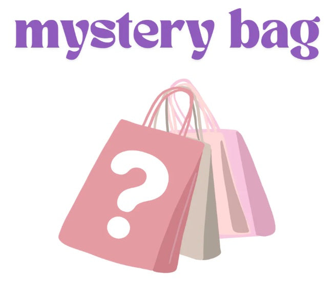 Woolly Stitch mystery bag containing various craft kits for grab now. 