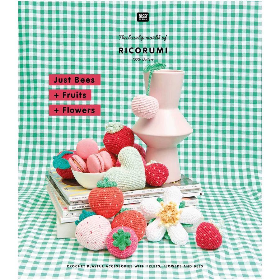 Rico- Just Bees+Fruits+Flowers Crochet Collection Book