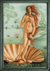Riolis "The Birth of Venus" after S. Botticelli's Painting Cross Stitch Kit
