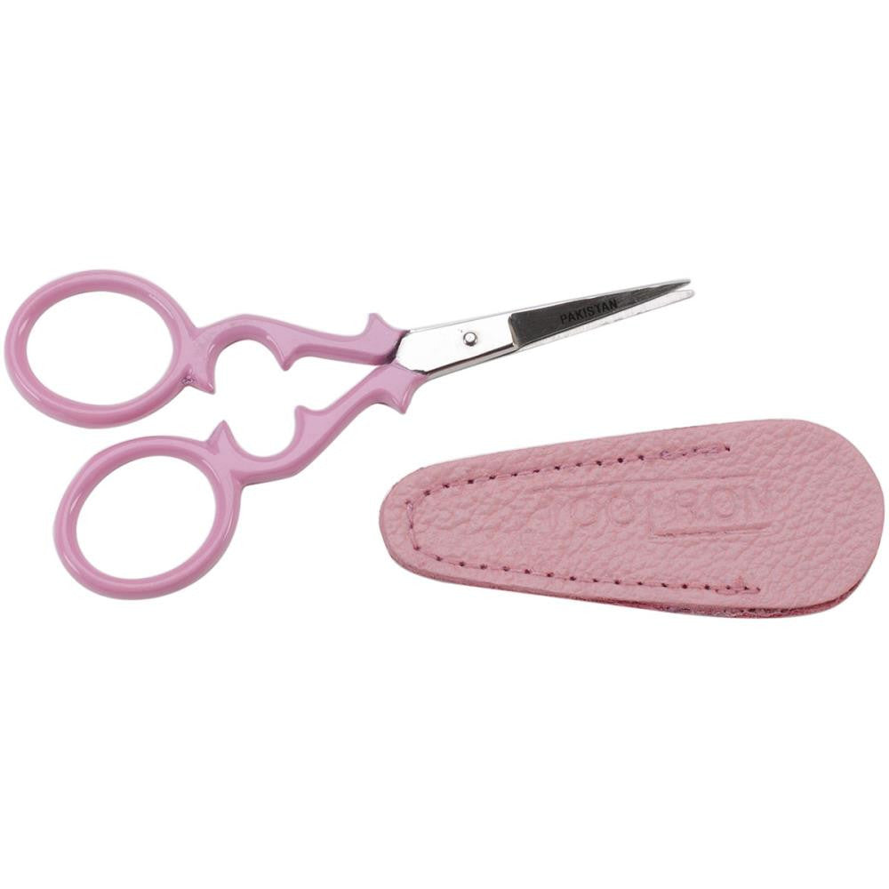 Victorian Embroidery Tool Tron Scissors Pink