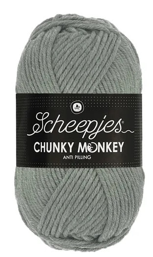 Why Chunky Monkey is a Stash Favorite in mid-grey

Anti-Pilling Technology: Specially designed to prevent those annoying little fuzz balls from forming. It’s the ultimate "life-proof" yarn for kids and pets.

Hypoallergenic & Soft: 100% premium acrylic that feels incredibly soft against the skin—perfect for those who find wool too itchy.