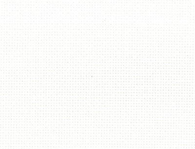 High-quality 11-count Aida cloth for cross-stitch and embroidery. The image shows a close-up of the distinct, wide-weave square pattern, making it easy to see where to insert the needle. The fabric has a firm, professional finish, ideal for beginners and bold needlework projects
