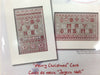 **SALE** DMC Joyeux Noel Greeting Card Cross Stitch Kit