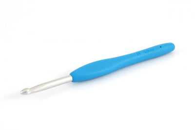 Clover Amour Crochet Hooks, Ergonomic Crochet Hook, Best Crochet Hook for Arthritis, Comfort Grip Crochet, Clover Crochet Supplies. 5.0mm