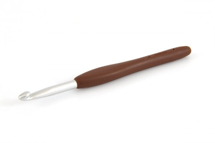 Clover Amour Crochet Hooks, Ergonomic Crochet Hook, Best Crochet Hook for Arthritis, Comfort Grip Crochet, Clover Crochet Supplies. 6.0mm crochet hook