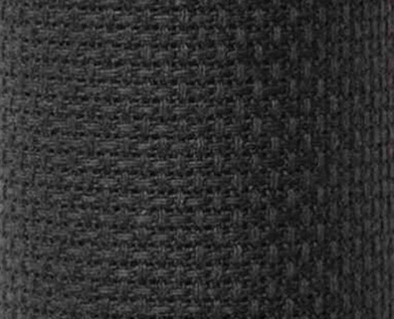 High-quality white 14-count Aida cloth for cross-stitch, featuring a clear grid and stiff texture for easy stitching.