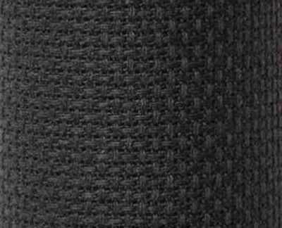 High-quality white 14-count Aida cloth for cross-stitch, featuring a clear grid and stiff texture for easy stitching.