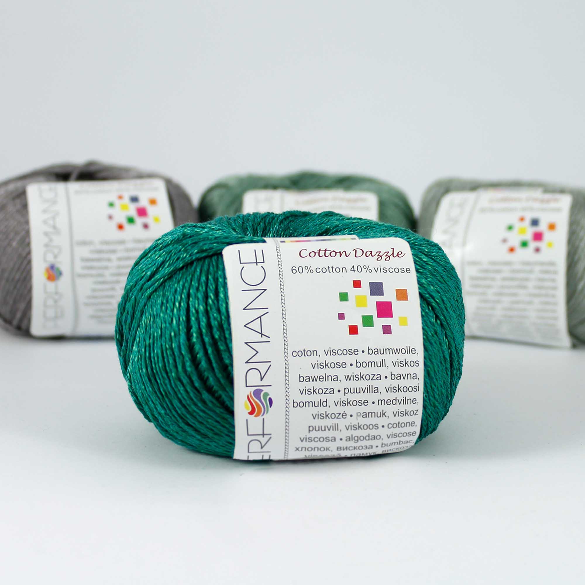 **SALE** Cotton Dazzle Yarn- 60% cotton, 40% viscose