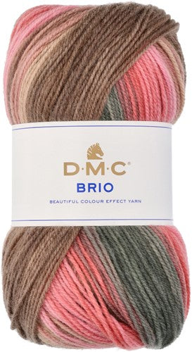 DMC Brio Yarn, Self-Striping Wool Blend, Multi-Colored Knitting Yarn, DK weight variegated yarn, soft wool blend Singapore