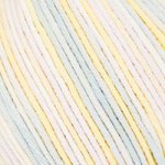 DMC Natura Multico, Variegated Cotton Yarn, Combed Cotton Crochet Thread in Blue Lemon Colour