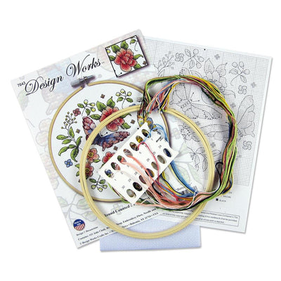 Stitch the beauty of transformation. Discover the superior charted detail and vivid palette of this premium counted kit. The premier boutique choice for plush, winged art.