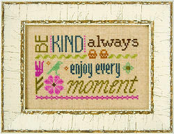 Lizzie*Kate A Pack of 3 Little Words Cross Stitch Chart