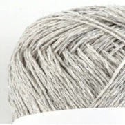 Close-up of Pont du Gard linen thread, highlighting the crisp, uniform spin and the natural strength of the 100% French flax