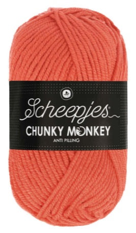 Use the hook: "Soft enough for baby, tough enough for the dog, and machine washable for you. Create a blanket that’s actually meant to be lived in." Since this is an Aran weight, it is the best yarn for beginner students (ages 12+) in coral colour