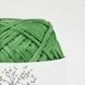 Hamanaka Eco Andaria, Japanese Raffia Yarn, Sustainable Crochet Yarn, UV Protection Yarn, Rayon Tape Yarn in Spring Green Colour