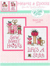 Hearts & Spools Cross Stitch Chart (Book 1)