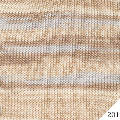 A knitted swatch in Tomato yarn, demonstrating the 'Knitted Wind' self-patterning effect and the cozy, fuzzy finish