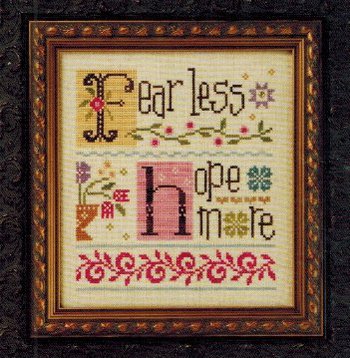 Lizzie*Kate Less = More - Cross Stitch Charts