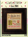 Lizzie*Kate Less = More - Cross Stitch Charts