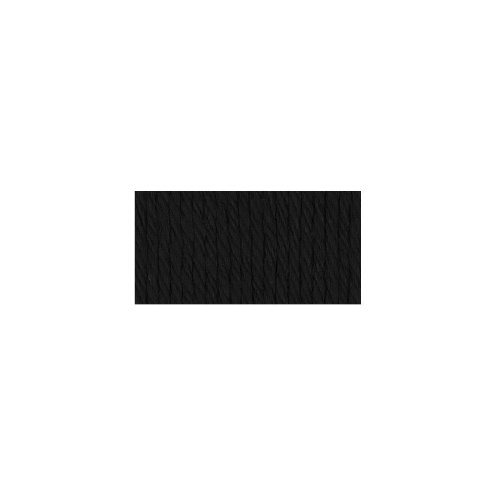 Best yarn for knitting dishcloths, machine washable cotton yarn for bags, durable cotton yarn for home decor in black