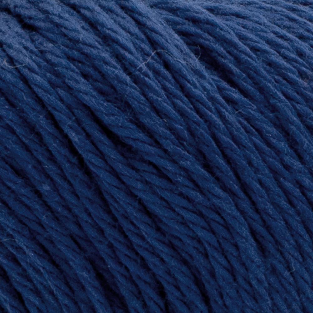 Soft cotton for baby blankets, Lion Brand yarn Singapore, machine washable cotton yarn in dark navy blue colour.