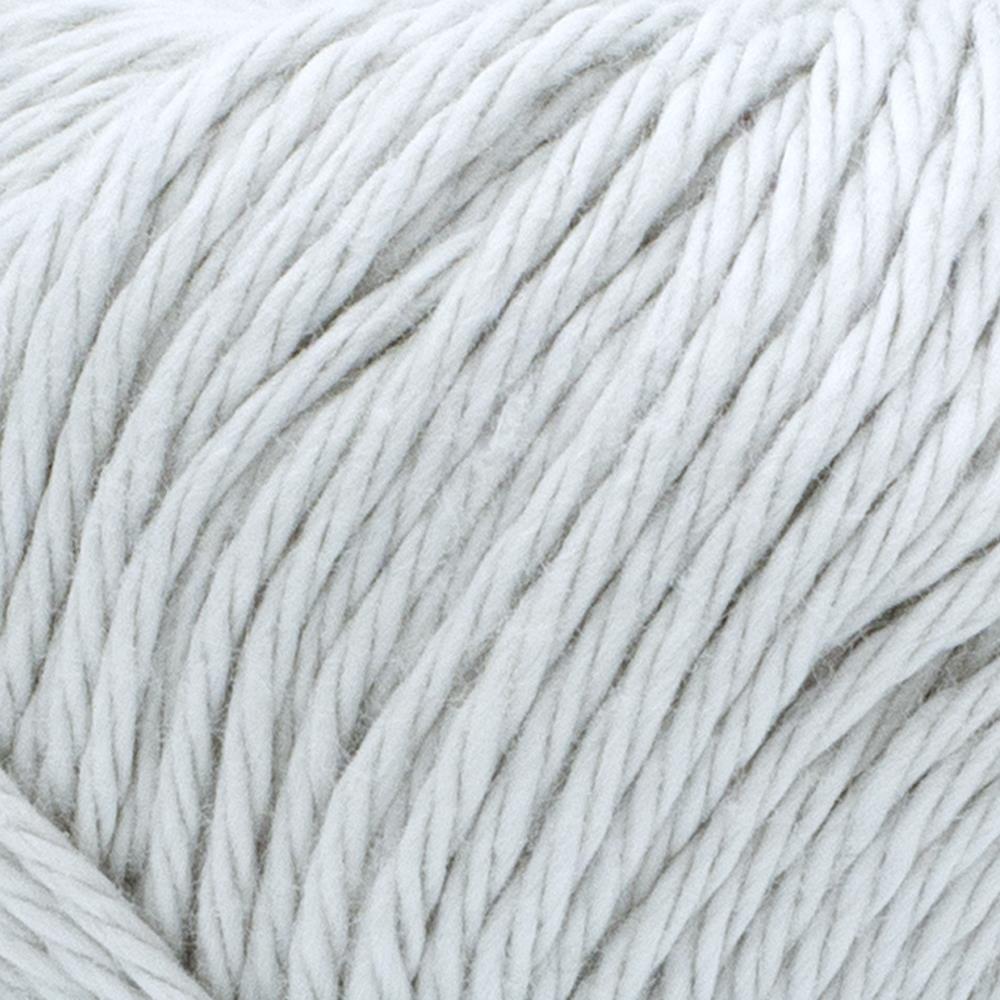 Soft cotton for baby blankets, Lion Brand yarn Singapore, machine washable cotton yarn in stone white colour.