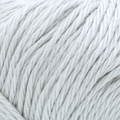 Soft cotton for baby blankets, Lion Brand yarn Singapore, machine washable cotton yarn in stone white colour.